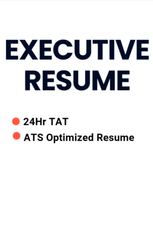 Executive Resume Only